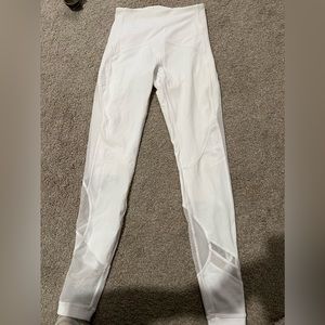 Lululemon White Leggings. Size 4